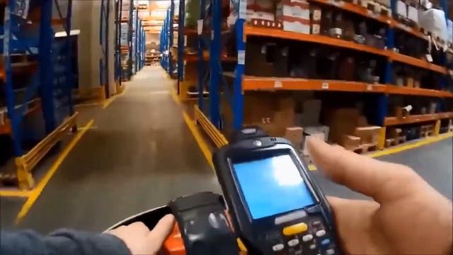 Комплектация товара с помощью ТСД смотреть онлайн