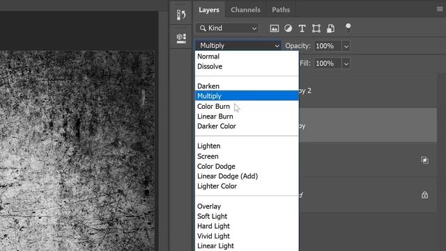 1-Minute Photoshop - Add Cool GRUNGE Texture! смотреть онлайн