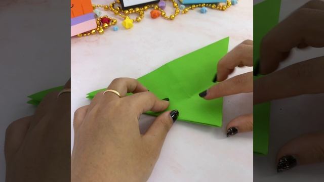 ORIGAMI PEN HOLDER | Делаем подставку для ручек в виде карандаша #Y's Art #shorts смотреть онлайн