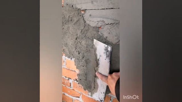 Тест штукатурки с добавление стирол акриловой дисперсии