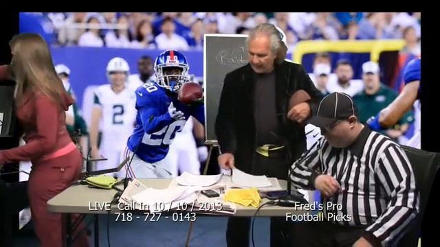 Fred's Pro Football Picks: NFL 2013 Week 6 смотреть онлайн