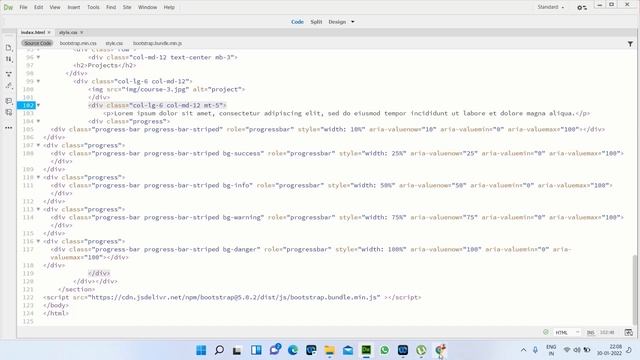 Bootstrap Tutorials for beginners Hindi | Create Responsive Website | Part - 3 смотреть онлайн