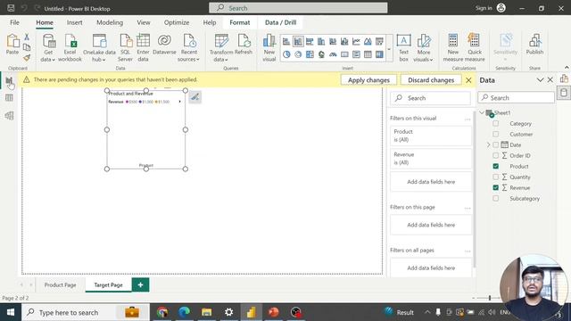 Drill Through & Bookmarking Feature in Power BI | Hindi Tutorial | Beginners смотреть онлайн