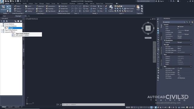 Survey Databases in Civil 3D 2018, 2019, 2020, 2021 смотреть онлайн