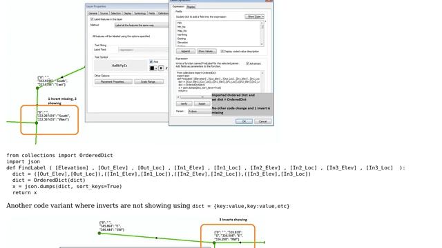 GIS: Python Labeling using dictionary not printing all values смотреть онлайн