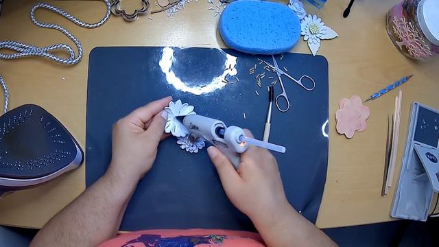 Gerbera e rosa in gomma eva смотреть онлайн