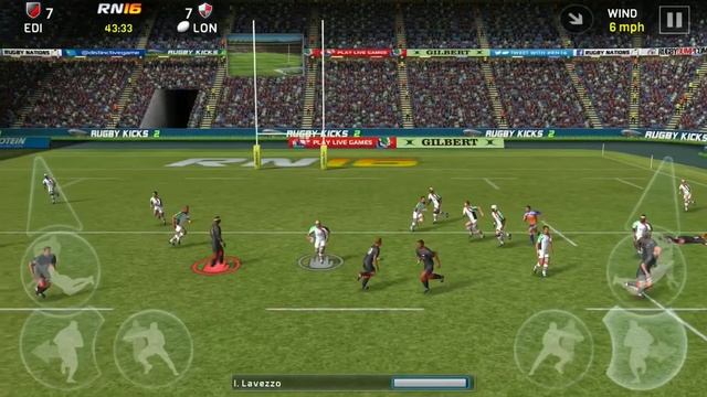 Rugby nation 16 gameplay- Edinburgh vs London смотреть онлайн