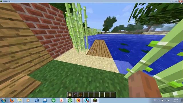 Обзор карты "Два друга играют в minecraft" смотреть онлайн