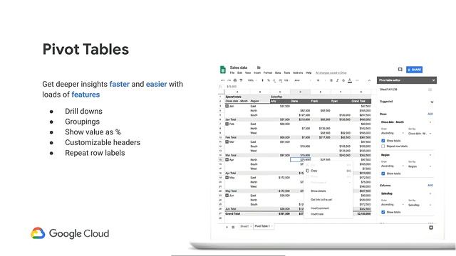 30 Ways Google Sheets Can Help Your Company Uncover and Share Data Insights (Cloud Next '19) смотреть онлайн
