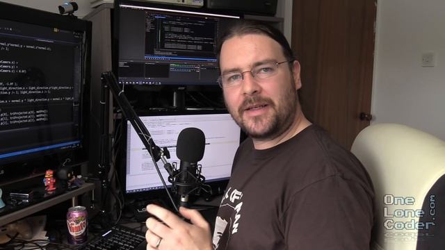 Code-It-Yourself! 3D Graphics Engine Part#2 - Normals, Culling, Lighting & Object Files смотреть онлайн