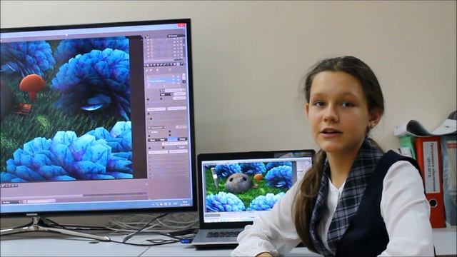 Проект "Создание 3D комикса по мотивам написанного рассказа в Blender" смотреть онлайн