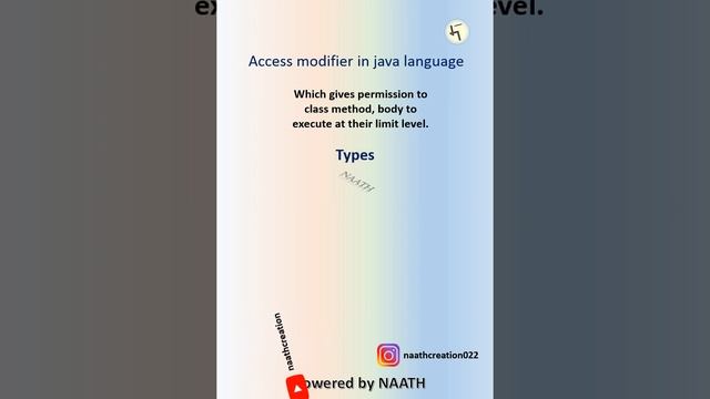 what is java access modifier смотреть онлайн