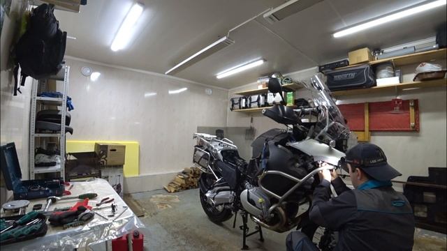 ABS на BMW R1200GS Adventure.Снятие ABS смотреть онлайн
