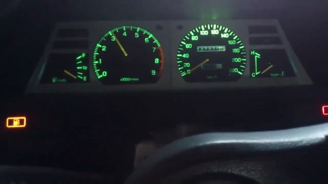nissan sunny coupe dashboard met witte led смотреть онлайн