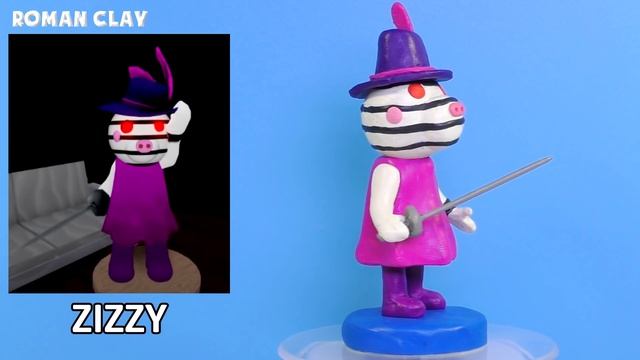 Roblox Piggy Characters with Clay - My collection смотреть онлайн