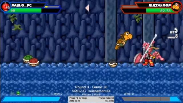 Pipe Maze Craze All fights[SMBZ-G Tournament](Clean Fixed Edition) смотреть онлайн