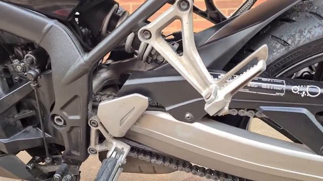 Honda CBR 650 F, 2016, Stock Exhaust Sound.