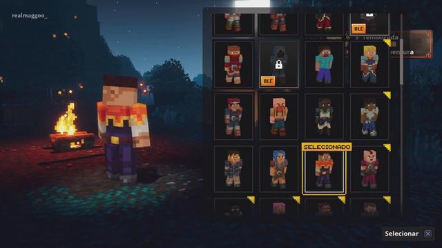 Minecraft Dungeons (ptbr) [ps4] [Ps5] Como jogar de 2 Off-line - Multiplayer local смотреть онлайн