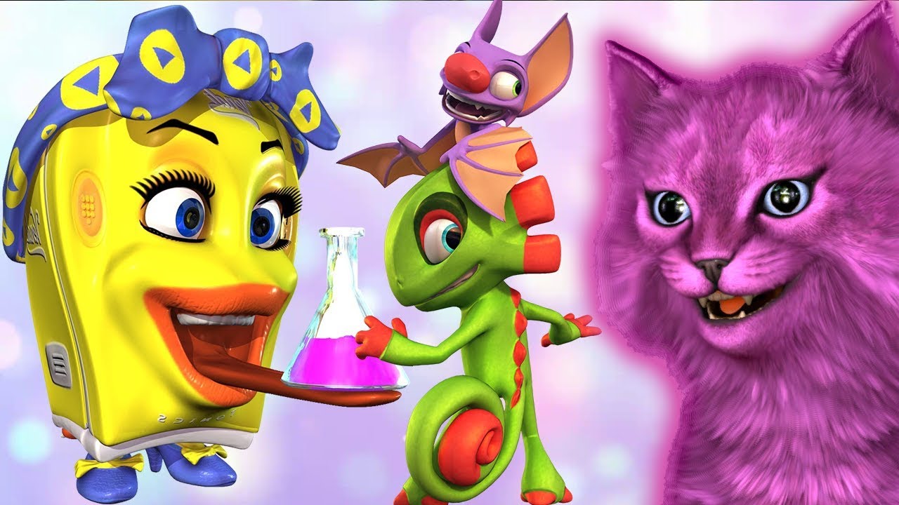 ОЧЕНЬ ВЕСЕЛАЯ ИГРА С ГОВОРЯЩИМ КОТЕНКОМ АБИ ► YOOKA-LAYLEE НА РУССКОМ ◄ #5 игра для детей #111 смотреть онлайн