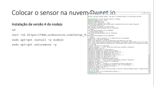 RaspBerry PI & DHT11 no Dweet.io e Freeboard.io - parte 2 смотреть онлайн
