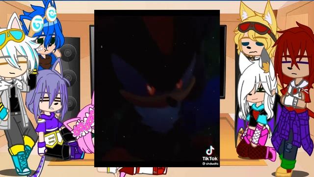 sonic and his friends react to Shadow. смотреть онлайн