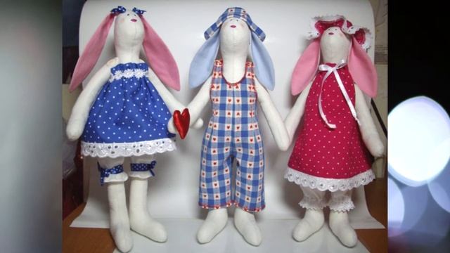 Заяц своими руками часть1 Hare, rabbit ideas for hand made part1 смотреть онлайн