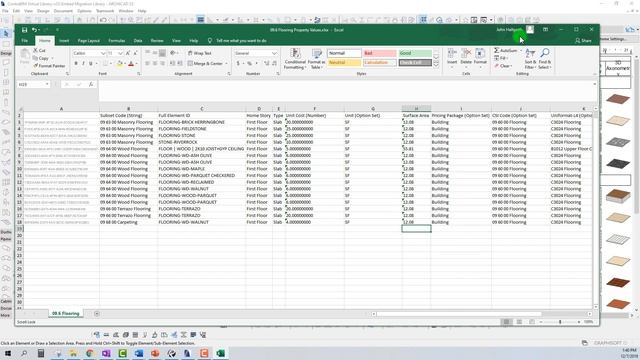 ARCHICAD23 - How to Exchange Property Data with Excel смотреть онлайн