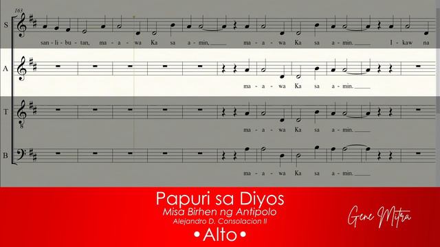 Papuri sa Diyos (Misa Birhen ng Antipolo) • Alto смотреть онлайн