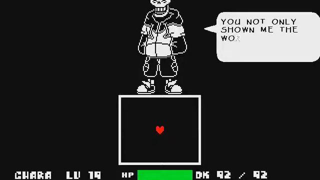 TS! Underswap Papyrus Fight(Create Your Frisk Mod) смотреть онлайн