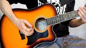 Как играть медиатором на гитаре!