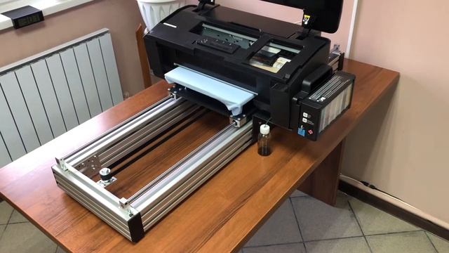Принтер для печати на ткани A3+ смотреть онлайн