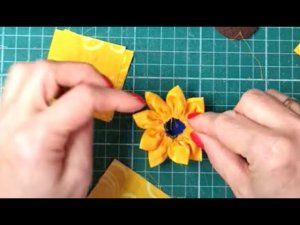 Татьяна Яшкина. Как легко и просто собрать игольницу-подсолнух.  Лоскутная конференция 2022. #diy