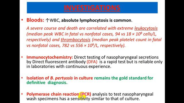 محاضرة علمية(المرحلة الرابعة / طب الاطفال /Pertussis) смотреть онлайн
