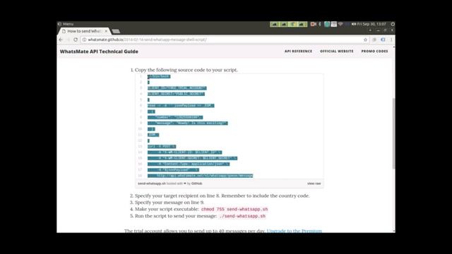 Demo: Sending WhatsApp message from your application [Updated] смотреть онлайн
