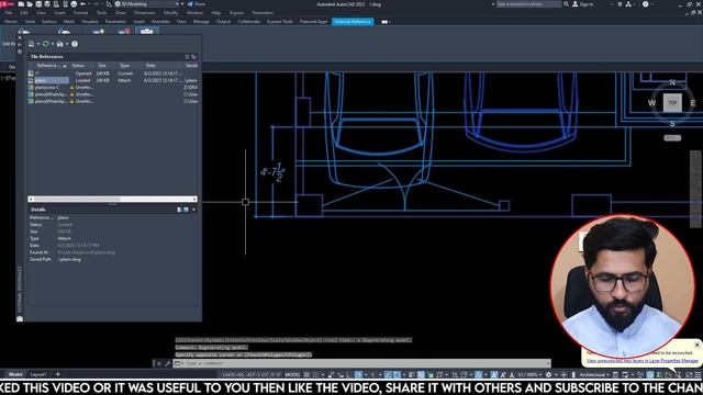 HOW TO MAKE X REFRANCE IN AUTOCAD | How to use Xref command in AutoCAD | URDU/HINDI смотреть онлайн