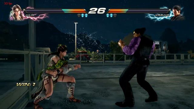 KAZUYA VS JULIA TEKKEN 7 ONLINE SEASON 5 смотреть онлайн