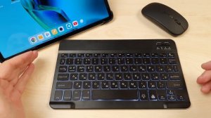 Доступный беспроводной комплект клавиатура + мышка для планшета или тв приставки