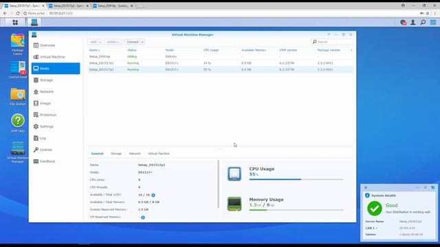 Synology VMM Wednesday 3 - Virtual Machine Manager PRO Single Node und Cluster смотреть онлайн