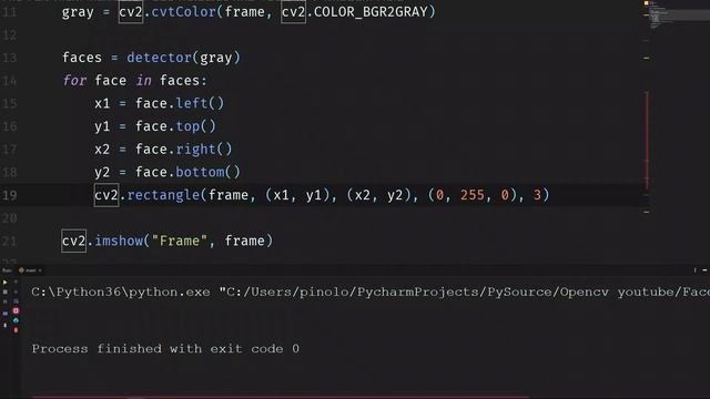 Face landmarks detection - Opencv with Python смотреть онлайн