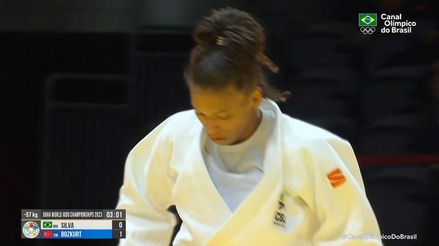 MUNDIAL DE JUDÔ DOHA 2023 - Rafaela Silva (57kg) enfrenta Hasret Bozkurt (Turquia) смотреть онлайн