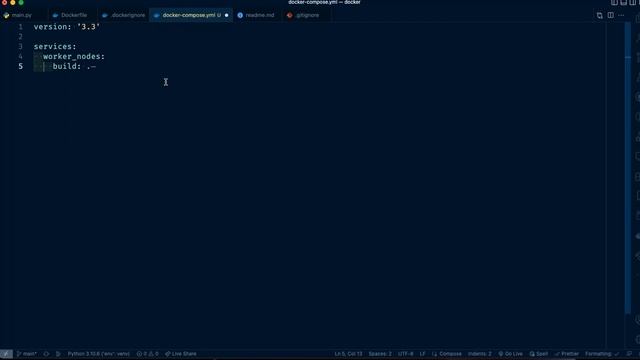 How to run worker nodes or multiple containers/replicas from the same docker image ? смотреть онлайн