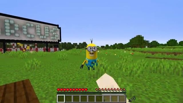 All this TIME MINION CONTROLS this SCARY METRO TRAIN in Minecraft ! HOW to CONTROL METRO TRAIN ? смотреть онлайн