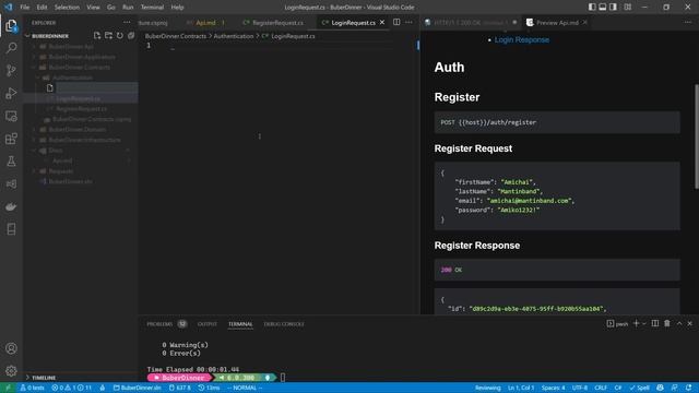 ASP.NET 6 REST API Following CLEAN ARCHITECTURE & DDD Tutorial | Part 1 - Project Setup смотреть онлайн