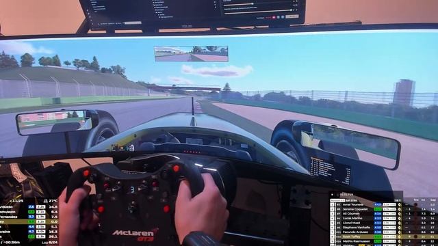49'' Ultrawide - 3rd Person Sim Racing | F3.5 @ Imola | iRacing смотреть онлайн