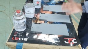 АКТЕРМ Цинк Про и Тест цинковых грунтов на адгезию к металу.