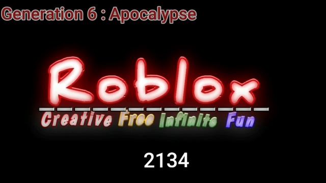 Roblox logo evolution 2004 - 2300 смотреть онлайн