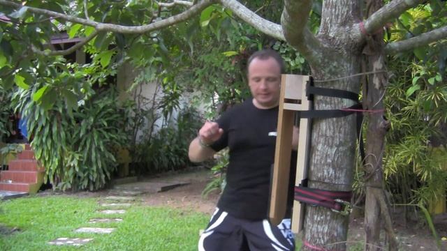 Макивара МБШ. Фрагмент подготовки видео курса. смотреть онлайн