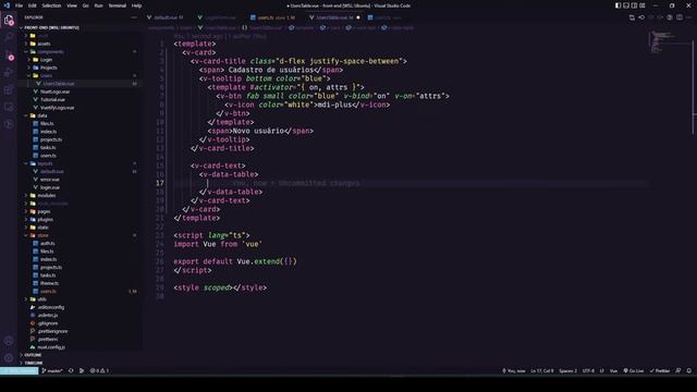 12 Do desktop a web. App em VueJs + NuxtJs + Vuex + TypeScript Tela de usuários смотреть онлайн