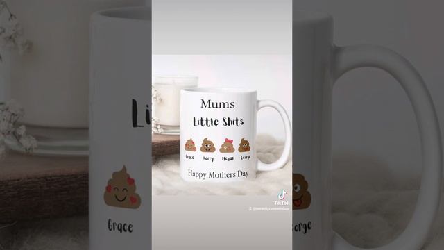 Mummys little shits, Mothers Day Mug смотреть онлайн