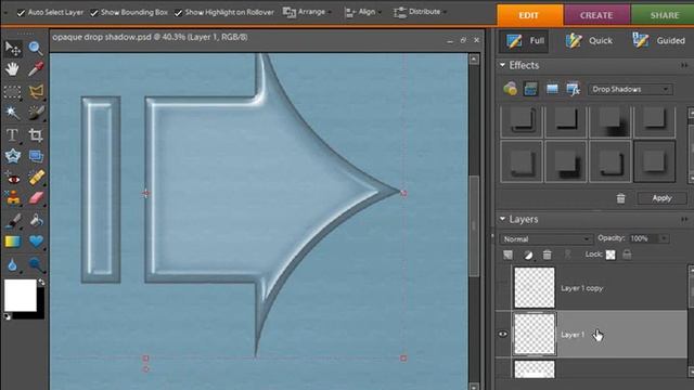 Digital Scrapbooking - Drop Shadows on Opaque Elements смотреть онлайн